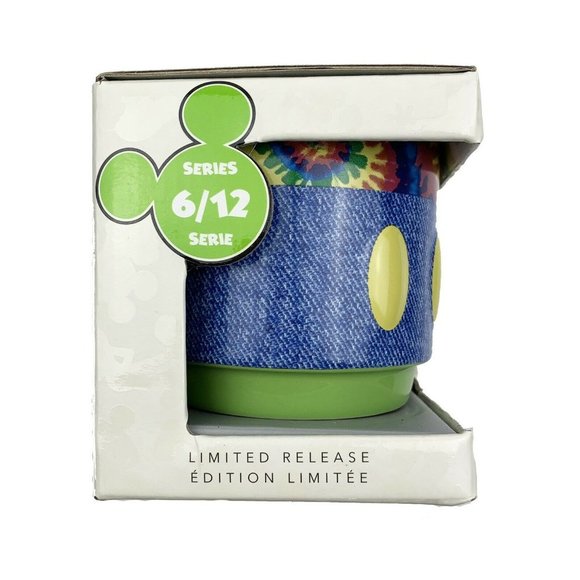 Disney Store Mickey Mouse‎ Memories 6/12 June Tie Dye Stackable Mug - Picture 3 of 8